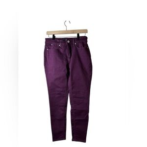Talbots Simply Flattering Plum Skinny Jeans Size 6P